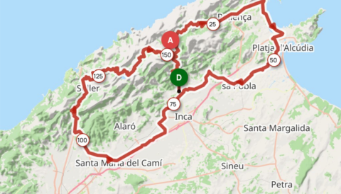 Portada Talls intermitents de trànsit - Prova ciclista