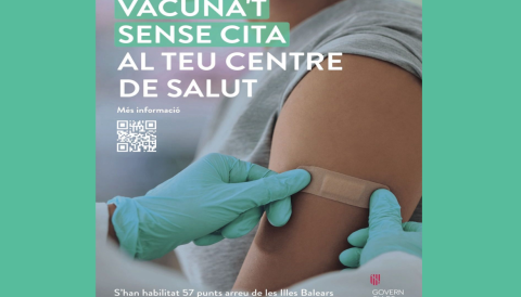 Portada Vacuna't sense cita al teu centre de salut