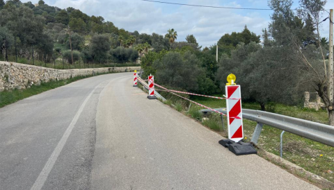 Portada Licitació del projecte d'asfaltat i millores de seguretat de la carretera Selva a Biniamar