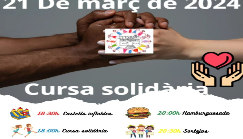 Portada Cursa solidària 21 de març 2024