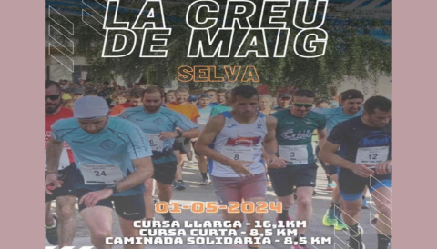 Portada II Cursa La Creu de maig - Selva