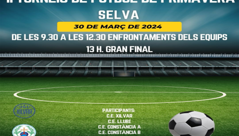 Portada II Torneig de futbol de primavera - Selva