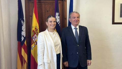 Portada Reunió amb la presidenta del Govern
