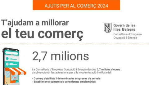 Portada Ajuts per al comerç 2024