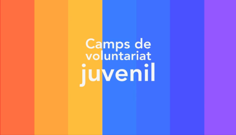 Portada Camps de voluntariat juvenil