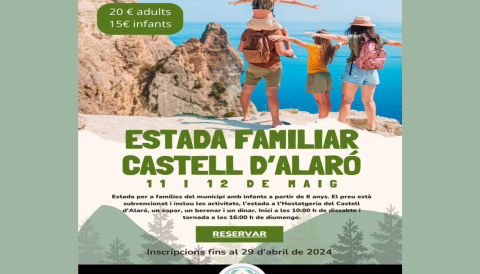 Portada Estada familiar Castell d'Alaró