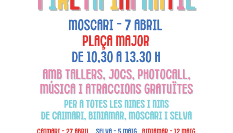 Portada Fireta infantil - Moscari