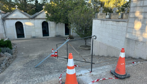 Portada Manteniment i millores al cementeri municipal