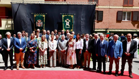 Portada Acte en commemoració del 180 aniversari de la fundació de la Guàrdia Civil
