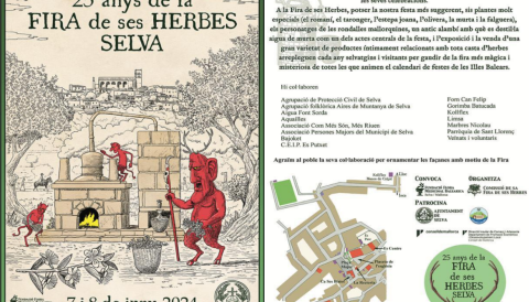 Portada Programa XXV Fira de ses Herbes 2024