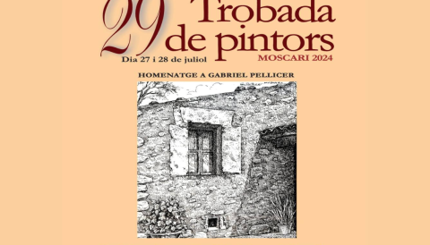 Portada 29 Trobada de pintors - Moscari 2024