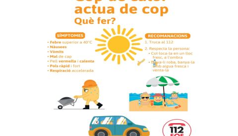 Portada Cop de calor, actua de cop