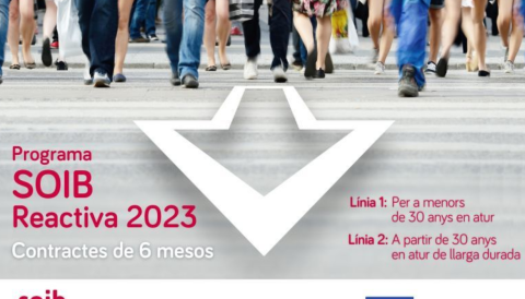 Portada Programa SOIB Reactiva 2023