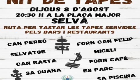 Portada Nit de Tapes - Selva