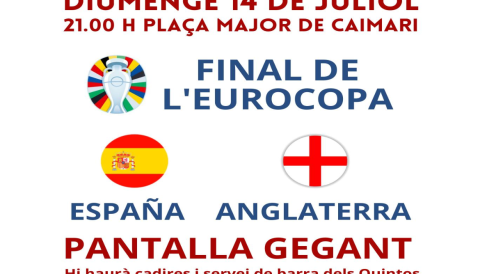 Portada Pantalla gegant - Final de l'Eurocopa