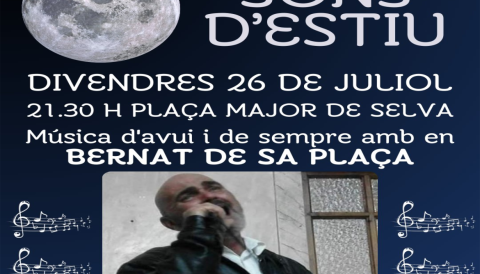 Portada Sons d'estiu - Bernat de Sa Plaça