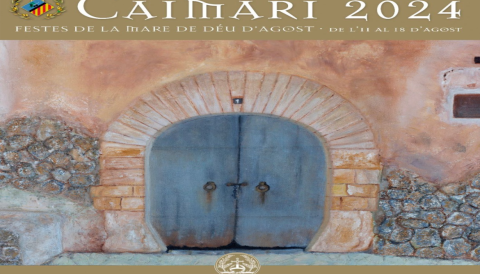 Portada Festes patronal de la Mare de Déu d'agost de Caimari 2024