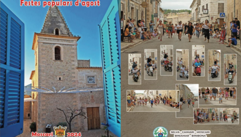 Portada Festes populars d'agost - Moscari 2024