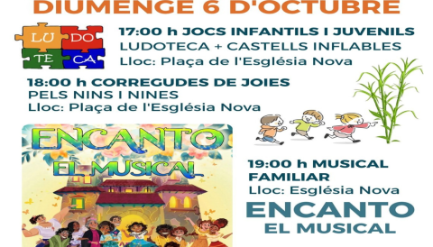 Portada Actes proposats de les Festes Patronals Santa Tecla