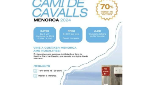 Portada Camí de cavalls Menorca 2024