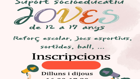 Portada Suport socioeducatiu 2024