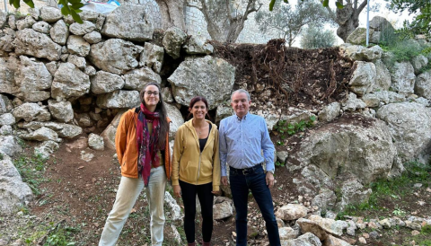 Portada Inici de la Fase Arqueològica i Restauració del Mur Fortificat