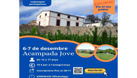 Portada Acampada jove