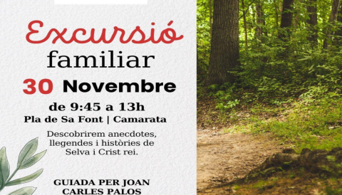 Portada Excursió familiar