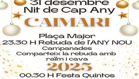 Portada Nit de Cap d'Any a Caimari