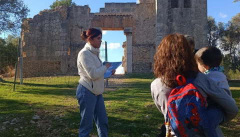 Portada Visita guiada d'arqueologia