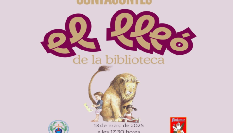 Portada "El Lleó de la Biblioteca"