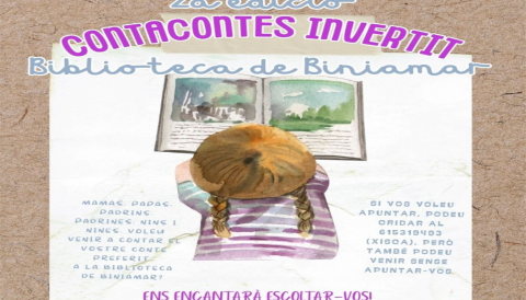 Portada Contacontes a Biniamar