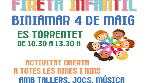 Portada Fireta Infantil a Biniamar-