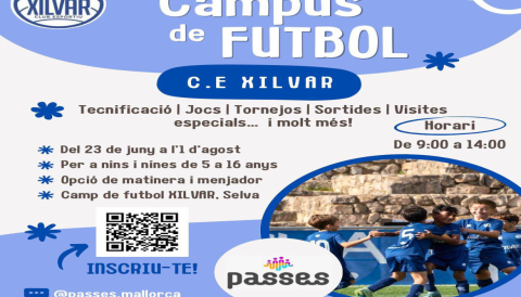 Portada Campus futbol C.E. Xilvar
