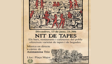 Portada Nit de tapes - Fira de ses Herbes 2025