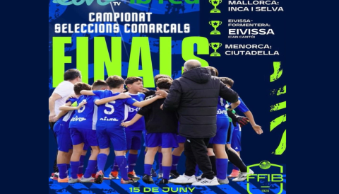 Portada Poliesportiu Ses Comes com a seu del campionat de seleccions comarcals