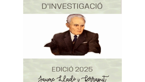 Portada Premi d'investigació Jaume Lladó i Ferragut 2025
