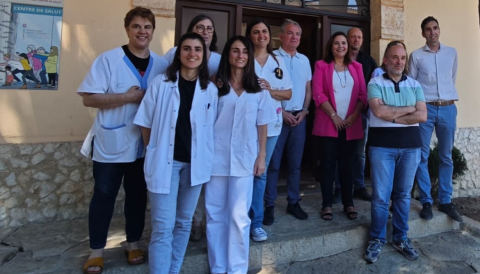 Portada Visita de la consellera Manuela García Romero