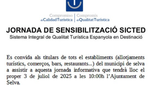 Portada Jornada de sensibilització SICTED