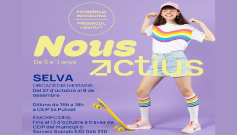 Portada Nous actius de 9 a 11 anys