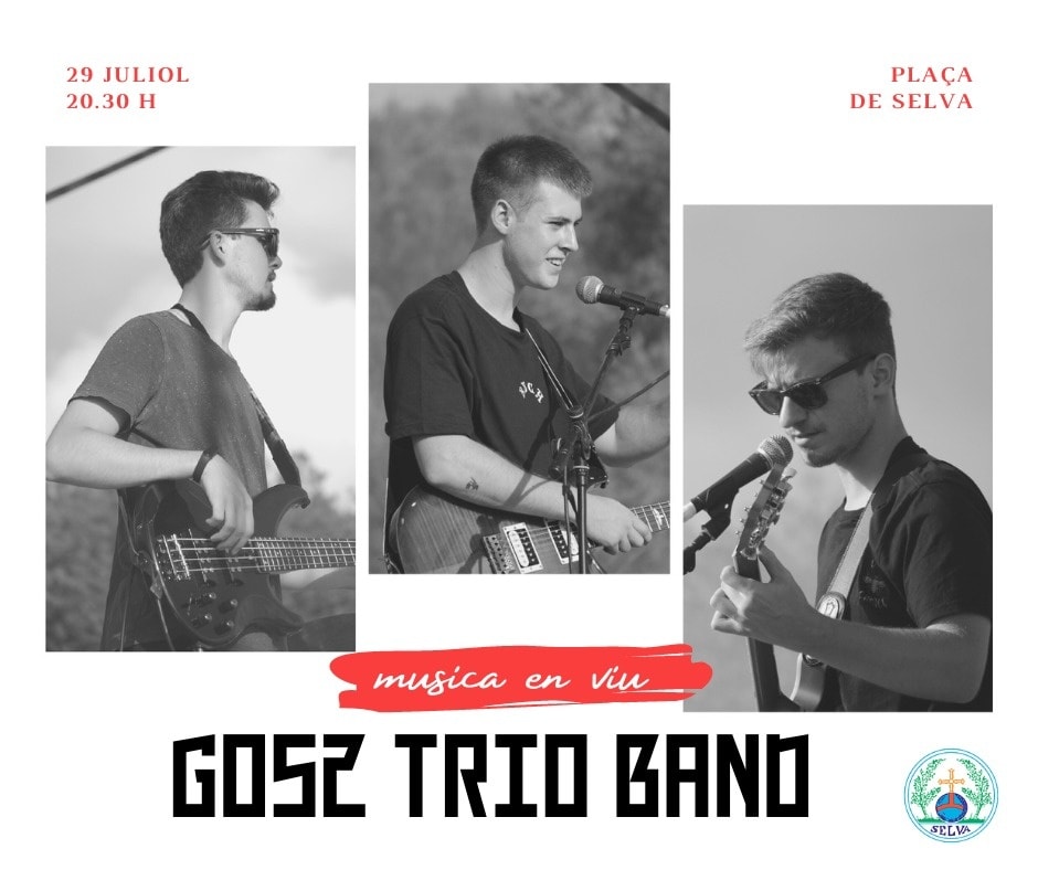 Música en viu Gos2 Trio Band